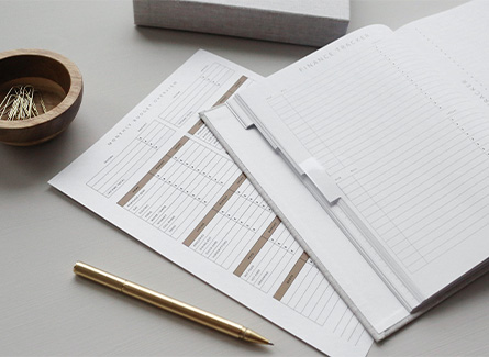 Budget sheets