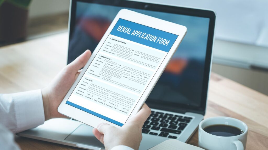 rental application