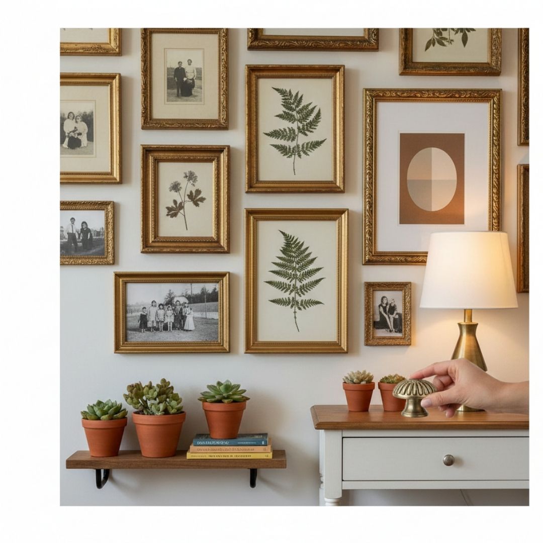 nostalgic design in an apartment